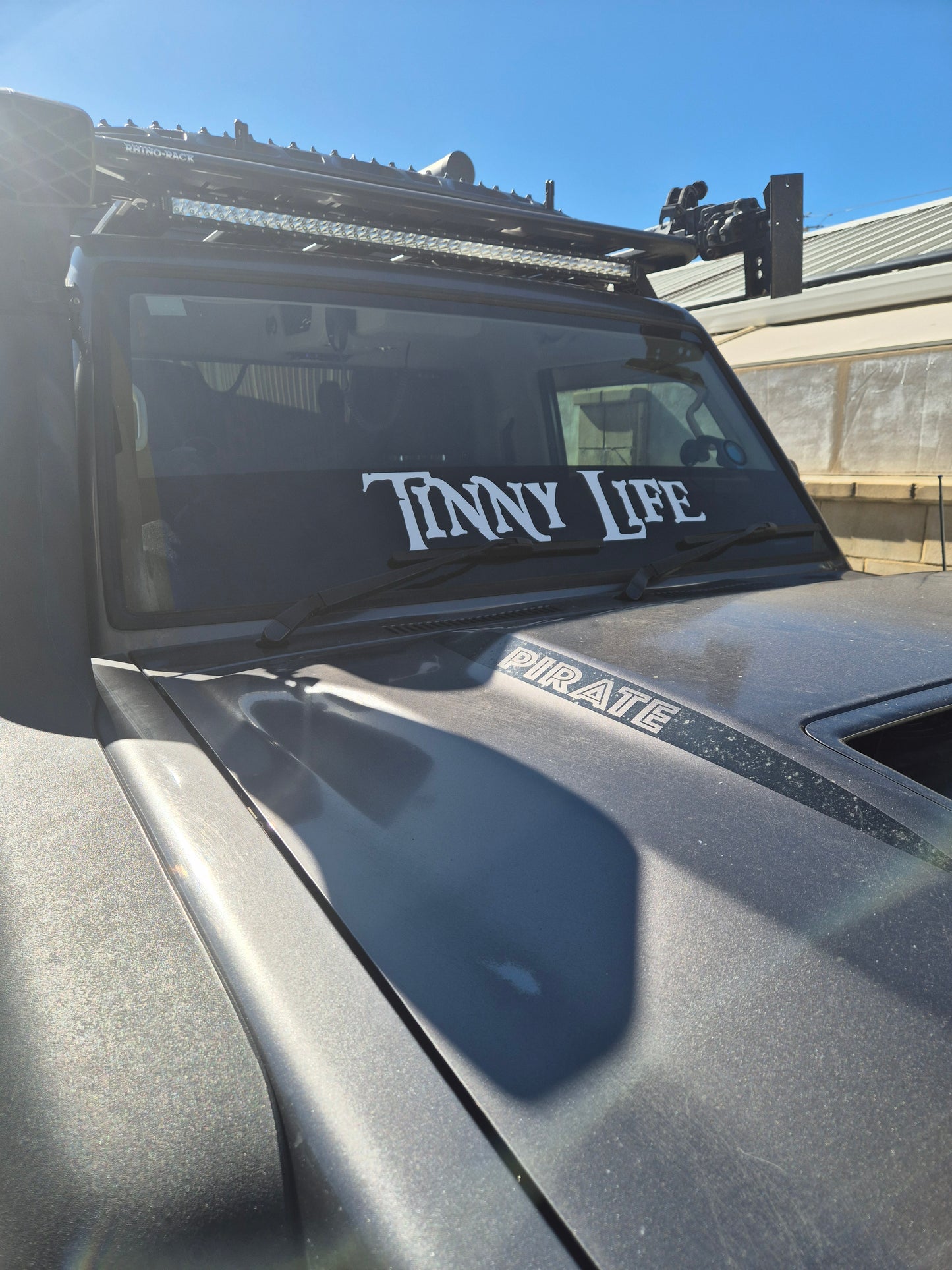Tinny Life Windscreen Stickers