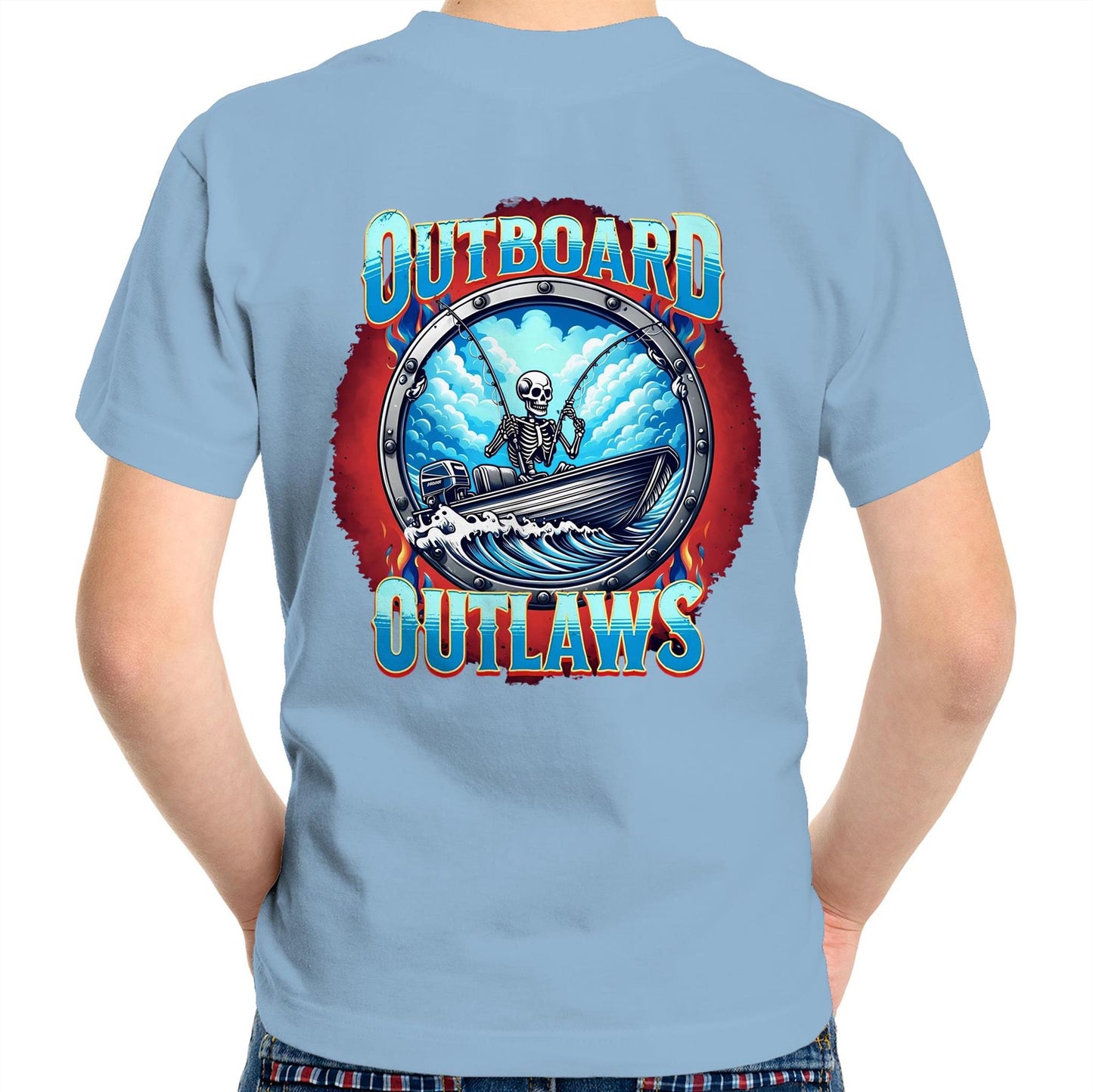 Minny Tinnys Outlaw Double Hook Up T