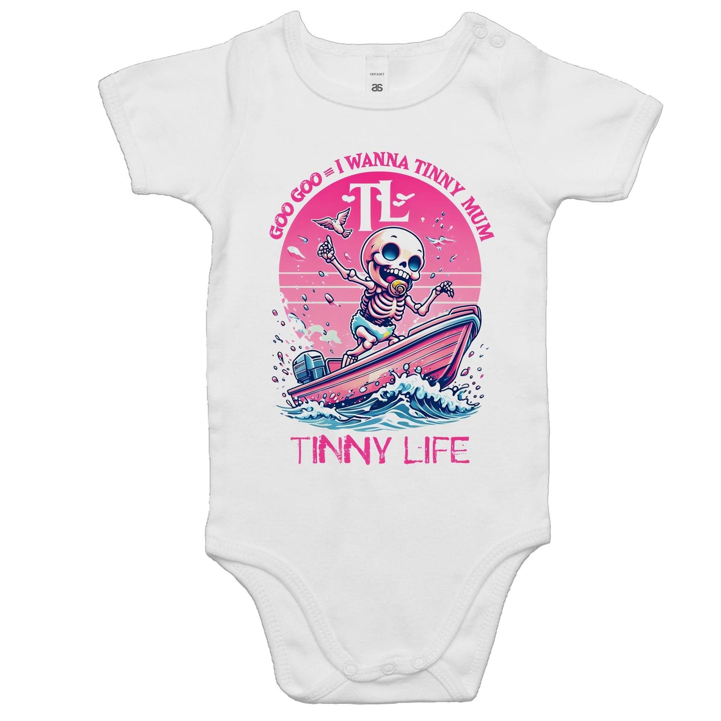 Minny Tinny Lifer - Baby Onesie Romper