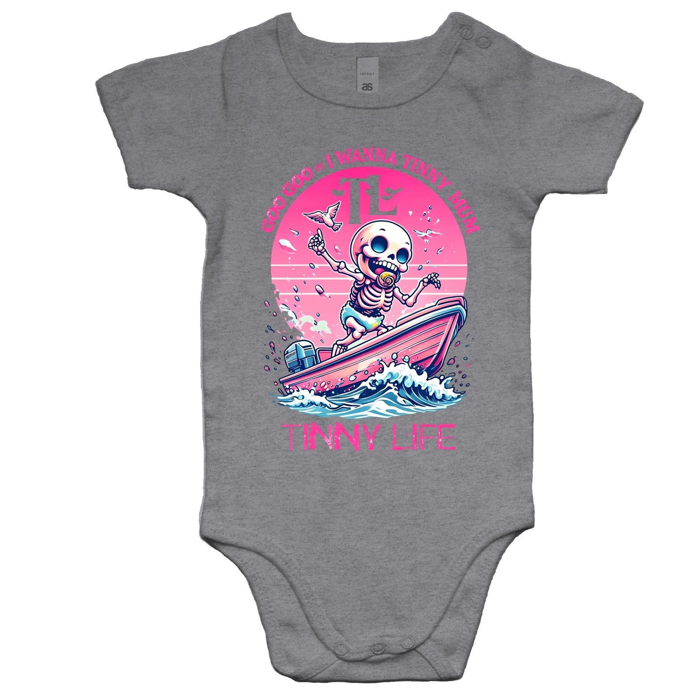 Minny Tinny Lifer - Baby Onesie Romper