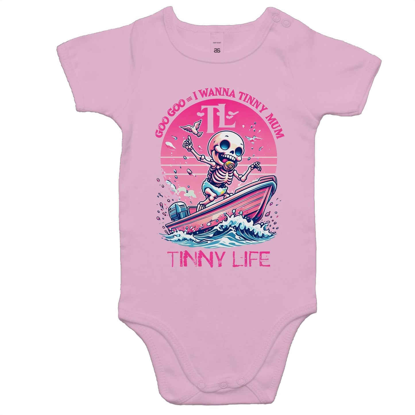 Minny Tinny Lifer - Baby Onesie Romper