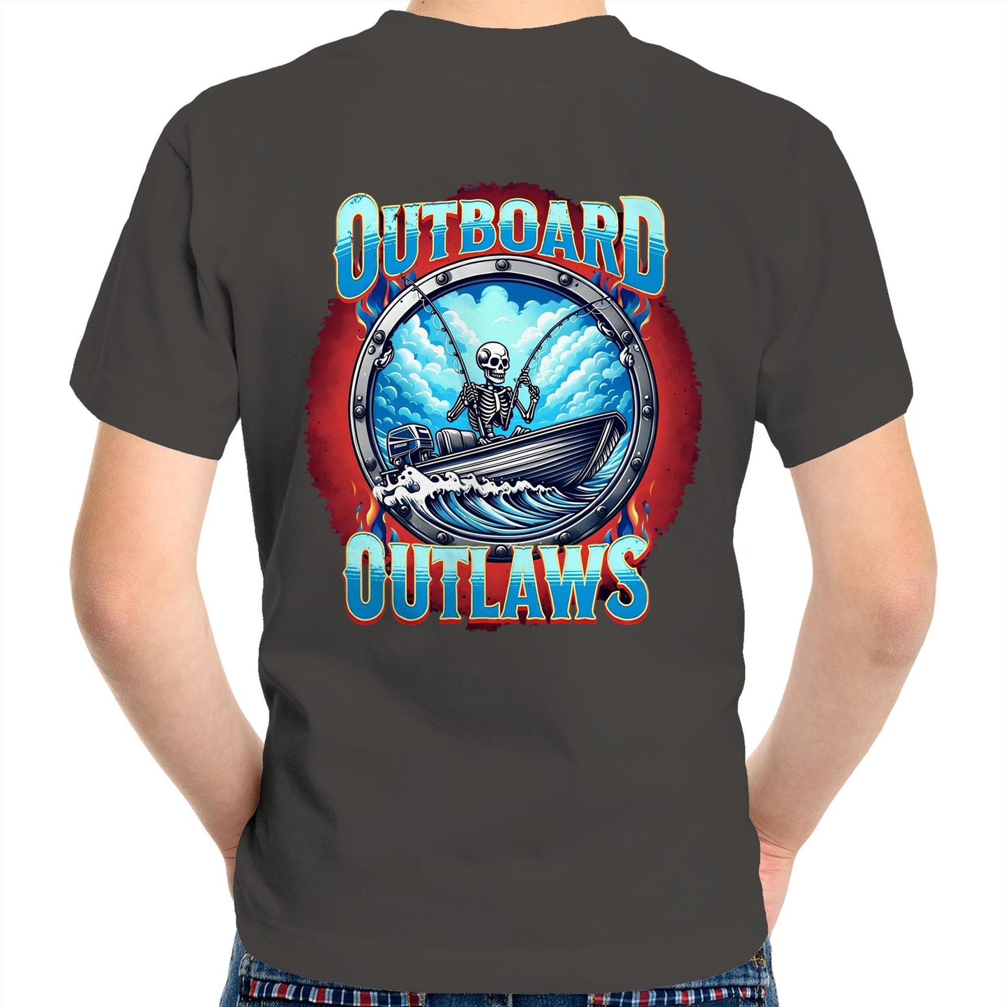 Minny Tinnys Outlaw Double Hook Up T