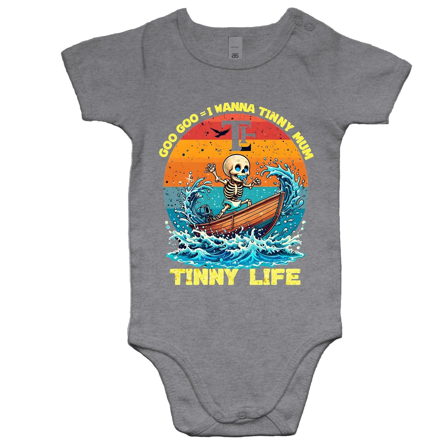 Minny Tinny Lifer - Baby Onesie Romper