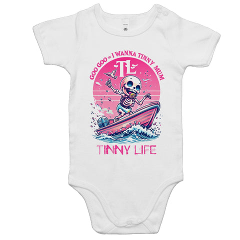 Minny Tinny Lifer - Baby Onesie Romper