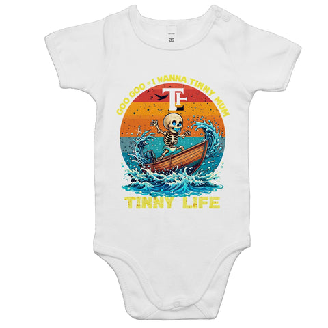 Minny Tinny Lifer - Baby Onesie Romper