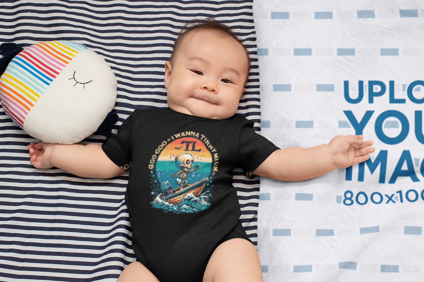 Minny Tinny Baby Onesie